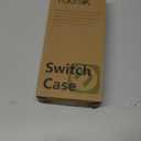 Younik Switch Lite Case, Portable Switch Lite Carrying Case, 14 in 1 Accessories Kit with Carrying Case, Protective Cover, Game Card Case, Screen Protectors, Thumb Grips, Pendant and straps (Black)