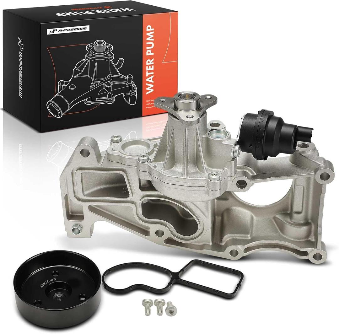 A-Premium Engine Water Pump with Seal Compatible with BMW 330i GT xDrive/530i xDrive 2017-2019, 330i xDrive 2017-2018, X3 2018-2019, 430i xDrive Gran Coupe, 230i 430i xDrive, X4, 230i