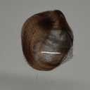 UDU Clip in Bangs Real Human Hair, Natural Clip on Fringe Hair Extensions with Temples, Fake Bangs Hairpiece for Women (Ombre Ash Brown with Highlights)