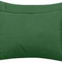 Royale Linens King Pillowcase Set of 2 - Bed Pillow Cover - 20" x 40" - Pillowcases - 1800 Brushed Microfiber, Wrinkle & Fade Resistant - Soft & Cozy- King Size Pillow Case (King, Hunter Green)