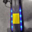 Electric Scooter for Kids Ages 3-12, Full Body Lights Up, Wide Deck, 3 Adjustable Heights, 5MPH Safe Speed, 90min Riding, Foldable 3 Wheel Electric Scooter for Kids Boys Girls Toddler (Black + Pull Handle)