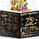 75th Birthday Cards for Women Men, 3D Pop Up 75th Birthday Gift Ideas for Grandma Mom Dad, Funny 75 Year Old Birthday Decorations for Husband Wife Parents Him Her, Jumbo Back In 1951