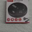 GPX PC332B Portable CD Player with Anti-Skip Protection, FM Radio and Stereo Earbuds - Black