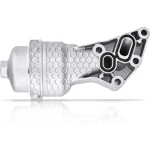 26300-3LAA0 Oil Filter Complete Assembly Aluminum Fits Hyundai Palisade 20-24 Genesis G80 17-20 Fits Kia Cadenza Sedona Sorento 17-21 Telluride 20-24 Oil Filter # 26345-3CKB0 Cap # 26350-3C701