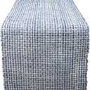 Park Designs Blue Denim Tweed Farmhouse Table Runner 36 Inch | 13" x 36" Rustic Dining Table Accessory | Hand Loomed & Rugged Texture | Modern Farmhouse Table Runners 36 Inches