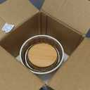 MALACASA LYDIA Ceramic Canisters Set with Airtight Lids, 80/40/20 oz Coffee Canisters Sets for the Kitchen, Large Jars for Flour, Sugar, Pasta, Coffee, Cookies, Tea - Set of 3, Hexagon (White)