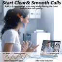 kurdene P3 Wireless Earbuds Bluetooth 5.3 Headphones, Deep Bass Stereo with Microphone Earphones in-Ear, Immersive Premium Sound Ear Buds for iPhone, Android-Pink