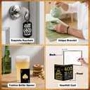 40th Birthday Gifts for Men - Unique Birthday Box with 20 Oz Tumbler, Baseball Cap, Socks, Bracelets, Scented Candle, Happy 40th Birthday Decorations for Husband, Dad, Friends, Boss