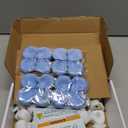 Homemory Rose Petals and Candles Set for Romantic Decorations Special Night, 2000 Pcs Blue Rose Petals with 24 Pcs LED Heart Candles Lights for Proposal, Anniversary, Birthday, Wedding Decor