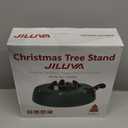 Christmas Tree Stand with Water Reservoir, Foot Press Easy Setup, Fits up to 6 Ft Real Tree with 5.1" Diameter, Equipped with Water Level Indicator, No Assembly Needed