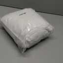 Easy-Going Dining Chair Covers Stretch Parsons Chair Slipcover with Skirt Chair Covers for Dining Room Restaurant Banquet (4 PCS, White)