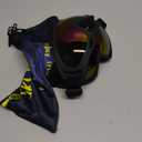 COOLOO Ski Goggles, 2 Pack Snow Goggles Snowboard Goggles for Men Women Kids - UV Protection Foam Anti-Scratch Dustproof (One Size)