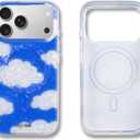 Sonix Case for iPhone 17 Pro | Compatible with MagSafe | 10ft Drop Tested | Glitter Coulds | Day Dream