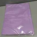 2 x Youngever 6 Pack Heavy Duty Plastic Two Pocket Folders, Heavy Duty Plastic 2 Pocket Folder (Mauve)