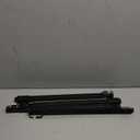 4 Pack String Light Poles,2.8Ft Metal Poles for Outdoor String Lights,Outdoor Light Poles with Post,Poles/Stand for Outside,Patio,Deck,Backyard,Garden Wedding,Party