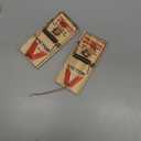 Victor Mouse Traps M150-12, Metal Pedal, Sustainably Sourced FSC Wood, Wooden Mouse Traps - Pack of 12