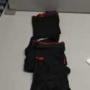 DANISH ENDURANCE Men's Bamboo Viscose Boxer Briefs (3-Pack) Ultra-Soft, Breathable, Tag-Free, With/Without Fly (Black/Red) XL