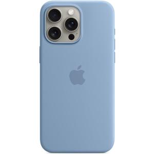 Apple iPhone 15 Pro Max Silicone Case with MagSafe - Winter Blue