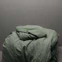 ROSGONIA Oversized King Comforter Sage Green, 3pcs(1 Boho Comforter & 2 Pillowcases), Lightweight Oversized King Size Comforter Sets Bedding Blanket