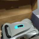 LanOcean Cordless Automatic Pool Cleaner Robot, Efficient Pool Vacuum Robot w/Self-Parking, 120Min Runtime, Auto Debris Removal, Ideal for Daily Maintenance of Flat Above Ground & Inground Pools-Gray