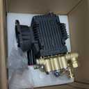 4200 PSI Pressure Washer Pump, 4.0 GPM, 28mm Shaft Triplex Plunger Pump, Direct-Drive Brass Head Replacement for 3-13.5 HP Motors  Horizontal Mount, SAE 15W-40 Oil Recommended