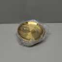 Nuogo 20 Pieces Stainless Steel Gold Plates 5.5 Inch Gold Dinner Plates Metal Serving Tray Dessert Dishes for Bbq, Salad, Snack, Desserts, Food Serving, Outdoor Camping