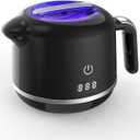 GYNHD Dental Ultrasonic Retainer Cleaner Machine: Dental Cleaning Pod for Denture/Mouth Guard/Aligner/Night Guard/Braces/Toothbrush Heads/Jewelry  45kHz Retainer Cleaner with Digital Timer & 200ML