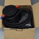 Trideer Exercise Ball for Yoga, Pilates & Fitness  Stability Ball Equipment for Home Gym & Office Chair, Core & Balance Training Accessories, Physical Therapy Equipment, Quick Pump Included, 5 Sizes (XXL (31-33ines / 78-85cm), Black)