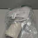 Tall Drum Lamp Shade for Table Lamps, Floor Lamp, Cloth Lampshade 10" Top X 10" Bottom X 13" High, Beige Large Line Fabric, Easy Assembly