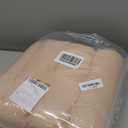 Maxee Chunky Chenille Yarn 2000g (8 Skein: 250g/8.8 oz, 27 yds) for Hand Knitting, Large Soft Fluffy Crocheting, Perfect for Crocheting Pet Nest, Blanket, Decorative Pillows（Shallow Khaki）