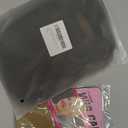 Ucubb Black Mixed Brown Wig for Black Women 14 Inch Short Wavy Hair Wigs Curly Bob Wig with Bangs Wigs Shoulder Length Wigs for Black Women Bob Style Synthetic Heat Resistant