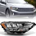 Zhaoyang Headlight Assembly Compatible with 2019-2023 Volkswagen Jetta