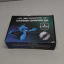 Joeys Sprinkler for Yard, Rotating Garden Sprinkler for Large Area Coverage, Lawn and Yard Sprinklers (Blue)