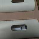 LARS NYSM Electric Salt and Pepper Grinder Set, USB Rechargeable, Automatic Salt and Pepper Mills, Spice Shakers Refillable with LED Light, Adjustable Coarseness, Ceramic Grinder (Taupe Brown)