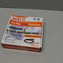 HEATIT Heating Cable - CSA & ETL Approved, Prevents Pipe Freeze, Keeps Water Flowing, Energy-Efficient, Reliable Performance, Hassle-Free, Durable Heat Tape for Water Pipes HISD 6ft, 7w/ft, 120V