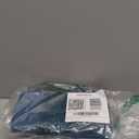 Anickal Set of 2 Dark Blue Pillow Covers Rustic Linen Decorative Square Throw Pillow Covers 16x16 Inch for Sofa Couch Decoration