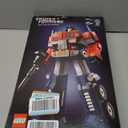 LEGO Icons Optimus Prime 10302 Transformers Figure Set, Collectible Transforming 2-in-1 Robot and Truck Model Building Kit for Adults, Perfect for Display or Play