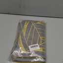 Avigers 20 x 20 Inches Grey Gold Striped Cushion Case Luxury European Throw Pillow Cover Decorative Pillow for Couch Living Room Bedroom Car, Pack of 1, Grey Gold