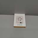 Travel Fan for Sleeping, 6.8" Small Portable Fan Rechargeable Battery Powered, 100 Speeds Personal Mini Desk Fan for Office Bedroom, Cruise Ship Beach Vocation Travel Essentials, White