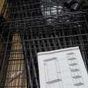 Expandable Heavy Duty Garment Rack Clothes Rack,Large Metal Closet Organizer System Storage Wardrobe,Freestanding Clothing Rack with 9 Adjustable Wire Shelves&3 Hang Rods,MaxLoad 1500lbs (Black)