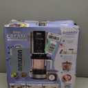 Ninja NC301 CREAMi Ice Cream Maker, for Gelato, Mix-ins, Milkshakes, Sorbet, Smoothie Bowls & More, 7 One-Touch Programs, with (2) Pint Containers & Lids, Compact Size, Perfect for Kids, Silver