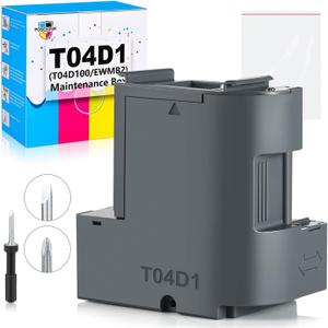 T04D1 T04D100 Ink Maintenance Box for ET-15000 ET-3750 ET-3760 WF-2860 ET-4760 ET-3850 ET-4850 XP-5100 ET-3710 ET-5150 ET-3830 ET-M1000 ST-3000 ET-M2170 Printers TO4D1/TO4D100/EWMB2/04D1
