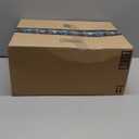 Amazon Essentials womens Lightweight Water-Resistant Packable Hooded Puffer Coat (Large, Black)