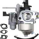 212cc Carburetor Kit Huayi P19 OEM 16100-ZH8-W61 for Predator 212 cc Honda GX160 Coleman Ct200u Bt200x Kt196 196cc 224cc Mb165 Mb200 6.5hp Mini Bike Water Pump Pressure Washers