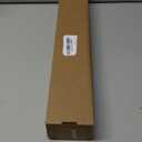 No-Drill Curtain Rod with Adhesive & Pin-Nail Mount System - Renter Friendly & Minimal Wall Damage, 5/8" Diameter Black Adjustable Rod for Windows 48 to 84 Inch (30-92")