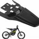 Rear Fender Tail Guard for Surron Light Bee X S and Segway X160 X260,Dirt Bike Mud Protector,Short Back Mudguard Sur-Ron Parts Accessories,Black