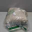 80L Large Woven Laundry Basket Hamper, 100% Natural Cotton Rope, Handwoven & Durable, Storage for Blankets, Toys, Clothes, Nursery Hamper for Living Room, Baby Room, Bedroom (Brown with White)