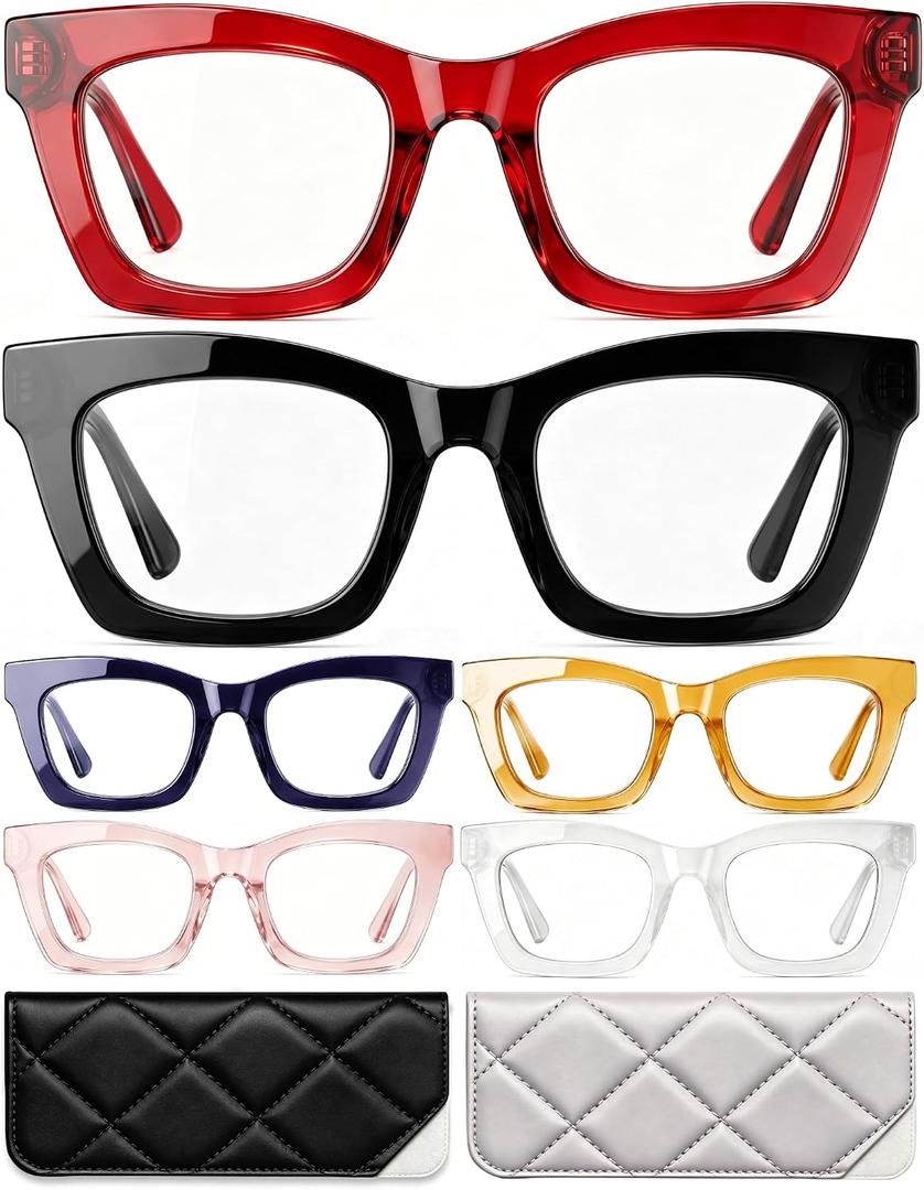 Stylish Reading Glasses for Women, Stylish Eyeglasses, Blue Light Readers for Women, Cheaters