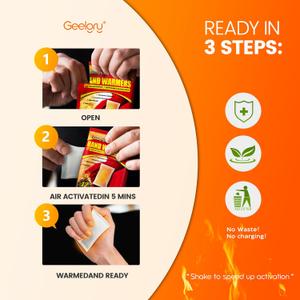 Hand Warmers Disposable 150Pcs, Long-Lasting Up to 12 Hours for Warm Body, Safe Portable Hand Warmers for Foot, Heater for Camping, Fishing, Winter