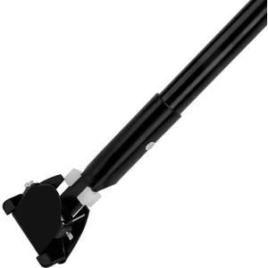 KeFanta 59 Inch Clip on Dust Mop Handle, Commercial Dust Mop Frame Handle, Heavy Duty Metal Stick Replacement for Floor Cleaning (1 Pack)